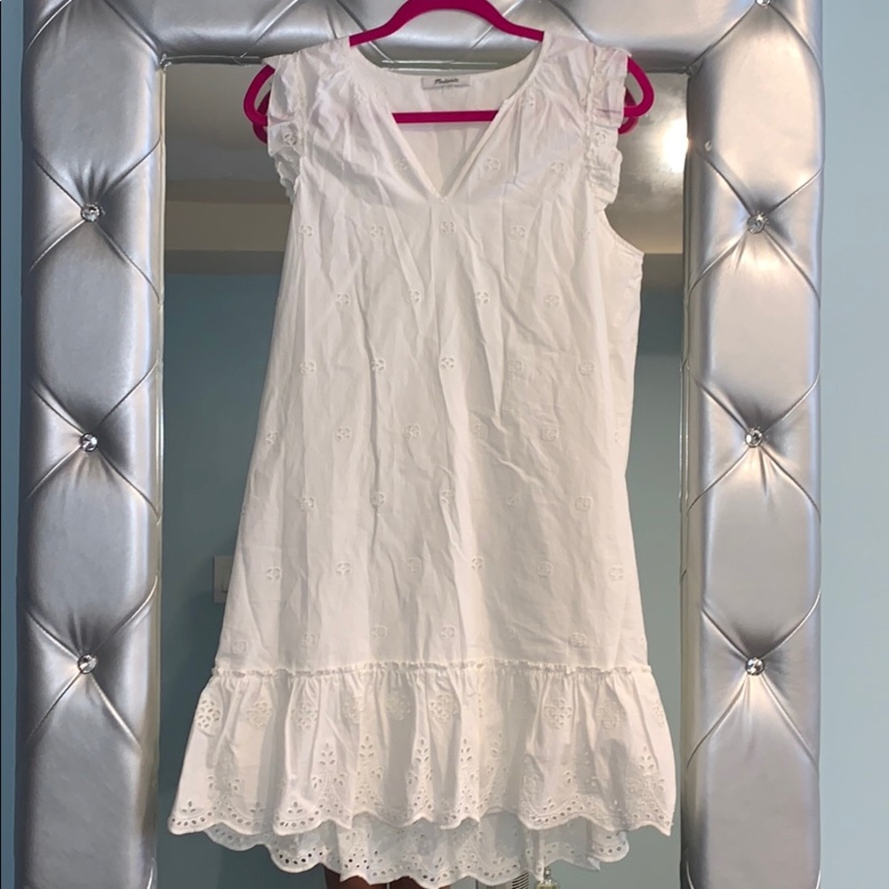 White madewell dress